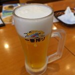 中華料理 嘉宴 - 生ビール