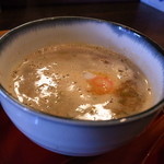 麺や 紡 - 熟成つけ麺、つけ汁です