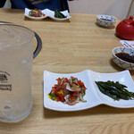 ひょうたん - 餃子を注文するとレモンサワーが220円（2杯まで）