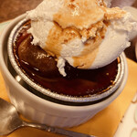 麻生珈琲店 - 焼きプリン全景