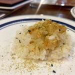 キッチン あずま - カレーの風味…
      スパイスの風味が広がる…
      ご飯がガツガツ食べられてしまう…
      魔法のスパイスふりかけ