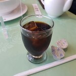 龍園 - 食後のアイスコーヒー