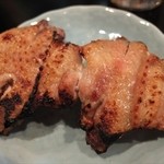 さんしょう焼き鳥 - 皮身