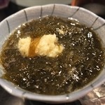 さんしょう焼き鳥 - もずく酢