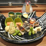 日本料理 潤花 - 焼き物八寸