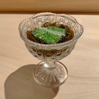 鮨 若尊 - 福井県産天然モズク