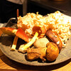 Souwadou - 料理写真:ヤマドリ茸、タマゴ茸、チチ茸、センボンシメジ (シャカシメジ)等の野生キノコ