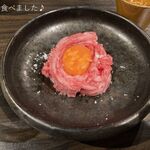 焼肉たかしま - 『本当のユッケ（1280円）』！！！