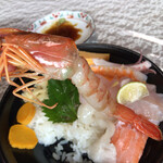 すし処 まる辰 - 海老リフトを楽しむ（笑）