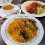 Naab - 料理写真:KabusaとChicken Biryani rice