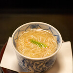 よし町 - 2022.9 冬瓜薄蒸し毛蟹庵