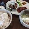 炭火焼牛タン音炭  - 牛タン塩焼き＆牛タン煮込み定食　1580円