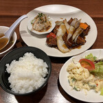 牡丹江 - 酢豚ランチ８００円