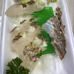 魚増鮮魚店 - 鯛の炙り