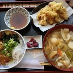 豊丸食堂 - りゅうきゅう丼定食（限定15食）