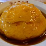 大阪王将 - 令和4年9月
ふわとろ天津飯(スープ付) 440円

天津飯の日：毎月18日 ふわとろ天津飯、ふわとろ天津炒飯、ふわとろ麻婆天津飯に「ふわとろ玉子」を1枚増量