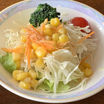 レストハウス ヨシヤマ - サーロインステーキBセットのサラダ