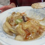 北珍 - 中華丼790円