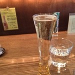 ミノビ - ランチタイムから泡で・・・。すみません。