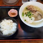 Hoshinohama Shokudou - ソーキそば定食