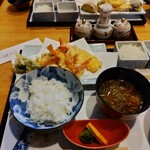 天婦羅ほり川 - 天ぷら定食