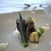 THE BLUE - ◆2品目の前菜「糸島ポークと地野菜のインサラータ（調べましたら、イタリア 南部 カンパニア 地方の サラダらしい）」