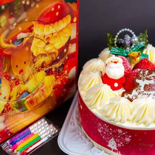 お誕生日等ホールケーキもご用意できます