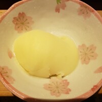かっぽう庵 江上 - 柚子シャーベット