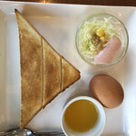 支留比亜珈琲 蓮華北方店 - モーニング(ドリンク代のみ)