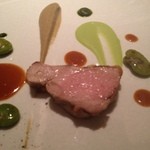 レストラン ラ フィネス - 乳飲み仔羊のロースト