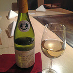 鉄板焼 旬 - ルイ・ラトゥール キュヴェ・ラトゥール・ブラン 2010、フランス