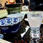 那須温泉　山楽 - 食前酒（ライチ酒）