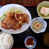 味処佐和 - 唐揚げ定食900円 少し値上げしたかな､それでもこのボリュームなら問題無し