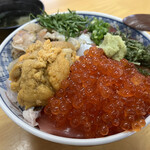 Hanafusa - 古事記丼 イクラ・ウニ入り