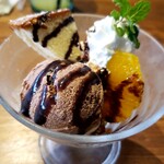 ラ ロゼッタ - ⑤の選べるデザートからチョコレパフェ