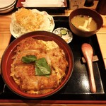 Tonkatsutowashokunobutake - ロースカツ丼（120g）¥1,012