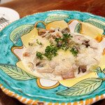 pizzeria felice - 木の子とパルメザンチーズのリゾット