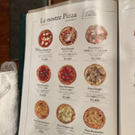 pizzeria felice - メニュー