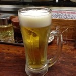 東京餃子楼 - 生ビール（５００円）