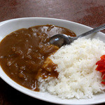 三ちゃん食堂 - カレーライス(450円)甘口です