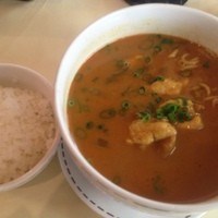 潮夢来 - 鶏肉入りカレーラーメン