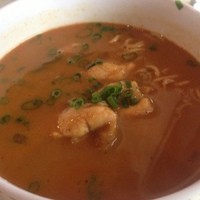 潮夢来 - 鶏肉入りカレーラーメン
