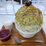 埜庵 - ピスタチオ1500円*2022.08