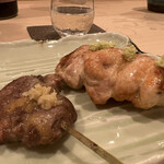 鳥料理 純 - はつ、ふりそで