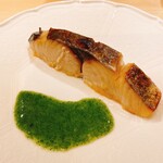 穏坐 - 鰆 たでのソース