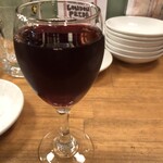 赤バル レッツェ - グラス赤ワイン（４８０円）