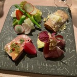 Ris. - 前菜盛り合わせ