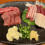 けとばし屋 チャンピオン - 極上の馬肉刺身〜