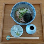 まん作 - 冷豚おろしそば  1100円