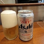 カレーの南海 - ビール　400円